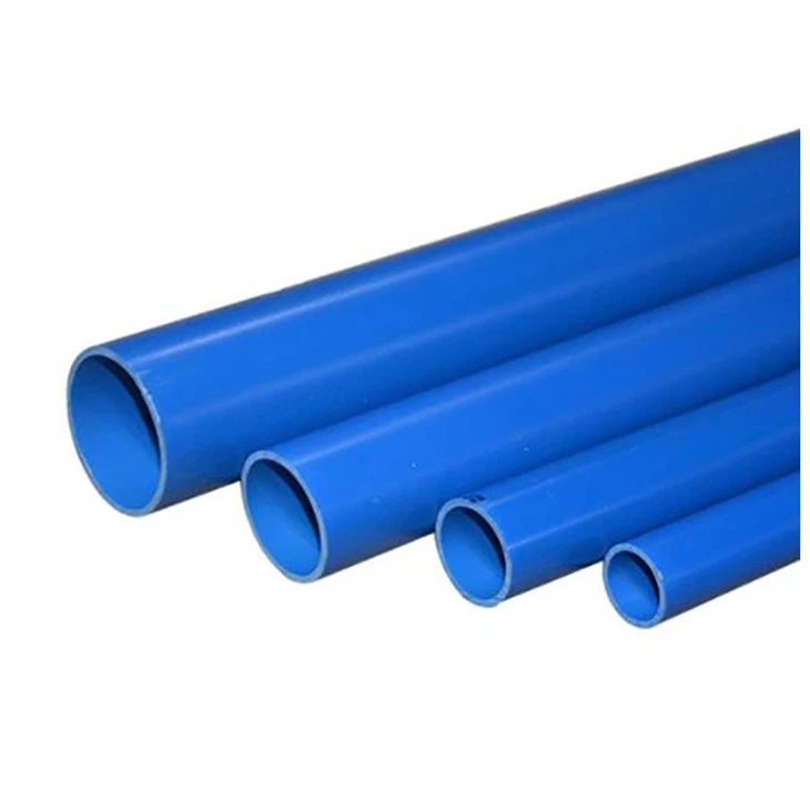 blue color pvc pipe-2