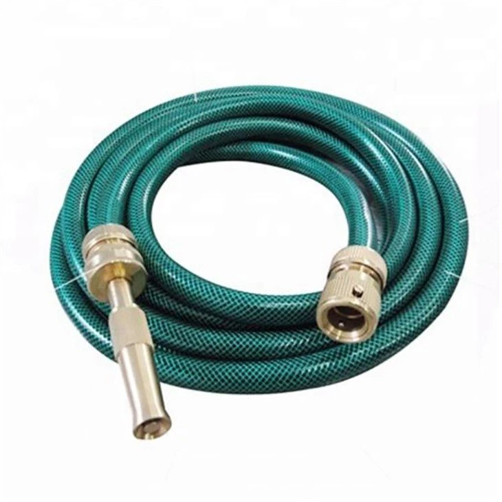 pvc green braided hose pipe-2